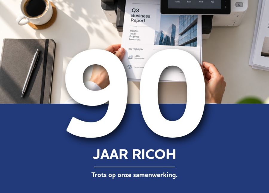 Ricoh viert zijn 90-jarig bestaan
